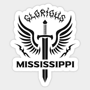 Glorious Mississippi Sticker